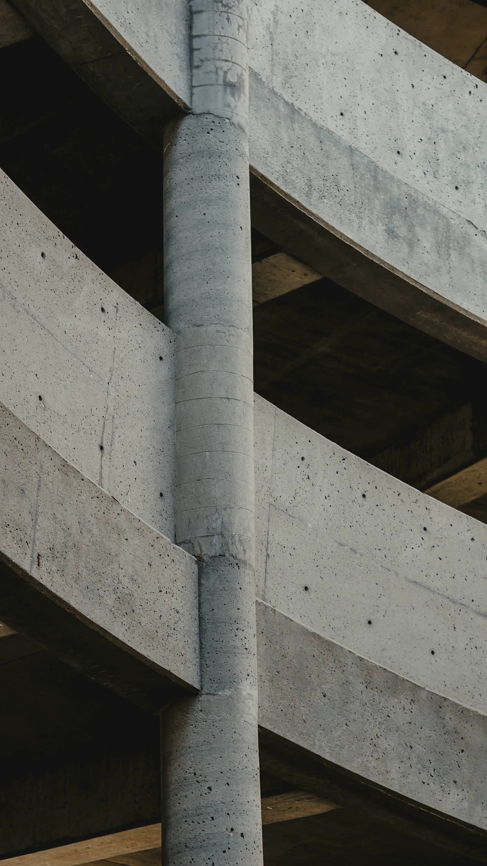 Detalle de columnas y vigas de concreto, imagen ilustrativa